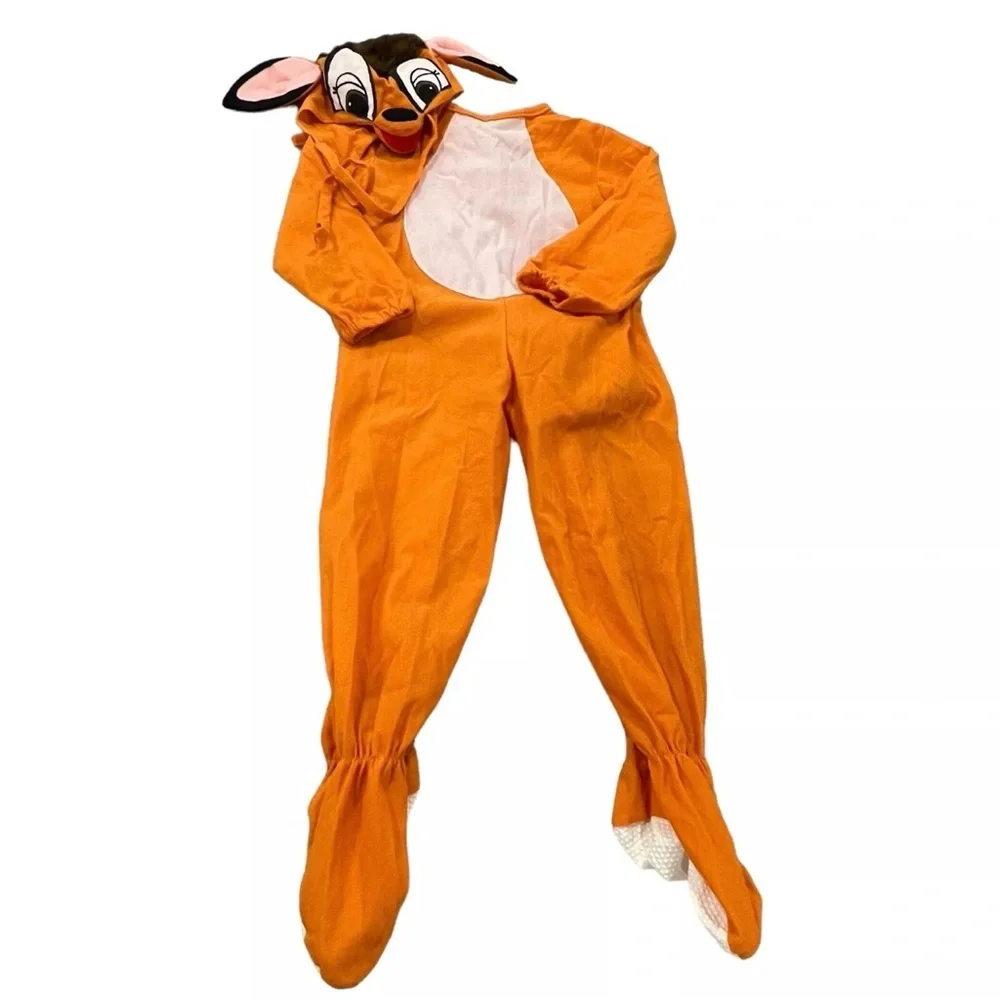 Vintage‎ Disney Bambi Costume Grand Illusions 1988 Kids Toddler Ages 2-4 Deer